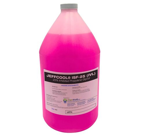 سائل JeffCool ISF 25 PG25 - 1 جالون 25% سائل نقل الحرارة البروبيلين جليكول المانع لتبريد مركز البيانات وأنظمة التبريد السائل PG25 in Kuwait