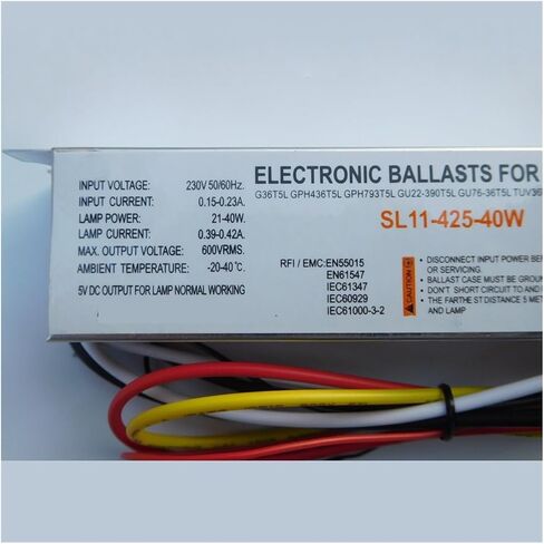 CAARLA Electronic Ballast SL11-425-40W Lamp Electronic Ballasts T5 40W Ballast for GPH436T5L GPH793T5L GPH843T5L G36T5L TUV36WT5 TUVPL-L36W in Kuwait