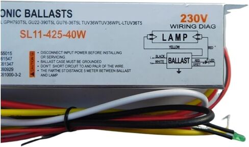 CAARLA Electronic Ballast SL11-425-40W Lamp Electronic Ballasts T5 40W Ballast for GPH436T5L GPH793T5L GPH843T5L G36T5L TUV36WT5 TUVPL-L36W in Kuwait