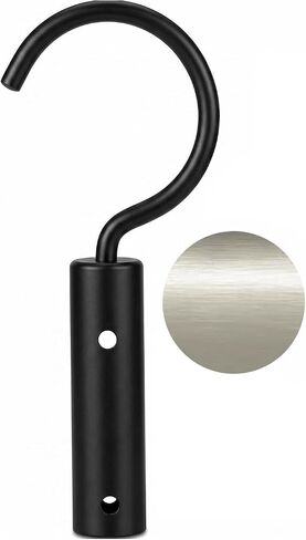 Hook for Robotic Pool Cleaners, Stainless Steel Pool Hooks for Poles Pool Vacuum Robot Hook Compatible with Cordless, Above Ground & Underwater Cleaners, Fits Telescopic Poles in Kuwait