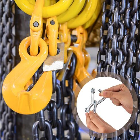 40 Pack 5/16" Cold Shut Chain Repair Link Bulk Cold Shut in Zinc Plated Universal Rigging in Saudi Arabia