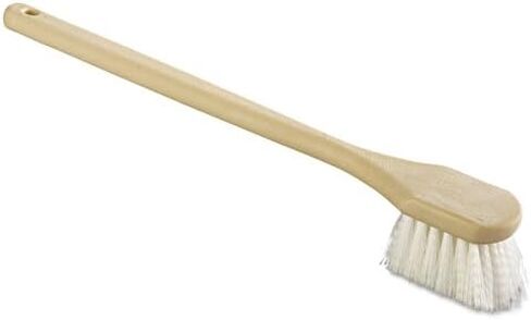 BOARDWALK, Utility Brush, Nylon Fill, 20" Long, Tan Handle in Kuwait