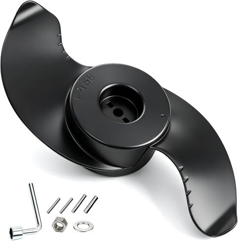 MKP-38 Weedless Wedge 2 Propller متوافق مع محرك الصيد Minn Kota بقوة 112 رطل دفع 4-1/2 بوصة مجموعة دعامة محرك الصيد استبدال #: 1865023 1378160 in Kuwait