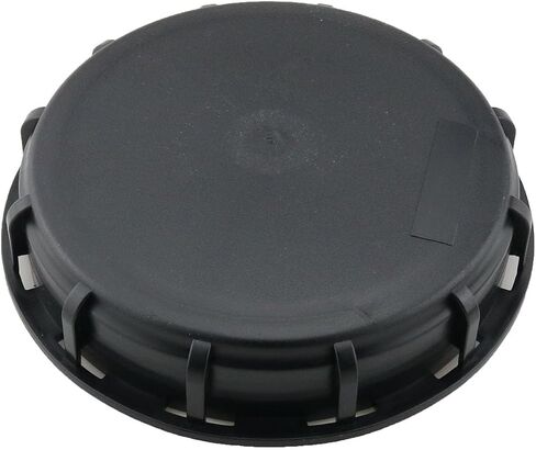 6 Inch Black Plastic Solid Cap with Gasket Leak Proof Design IBC Tank Adapter Storage Lid for Chemical and Food Industries in Saudi Arabia