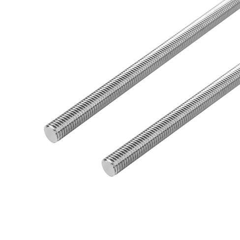 5Pcs Fully Threaded Rod & Studs, M4 x 50mm Long Threaded Screw, 0.7mm Thread Pitch, 304 Stainless Steel Right Hand Thread Bar Studs for Furniture Machinery Assembly in Saudi Arabia