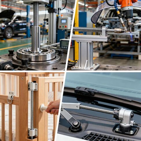 5Pcs Fully Threaded Rod & Studs, M4 x 50mm Long Threaded Screw, 0.7mm Thread Pitch, 304 Stainless Steel Right Hand Thread Bar Studs for Furniture Machinery Assembly in Saudi Arabia