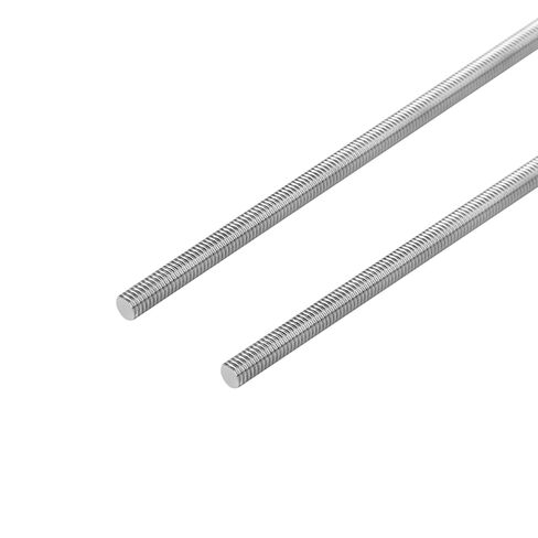 5Pcs Fully Threaded Rod & Studs, M4 x 50mm Long Threaded Screw, 0.7mm Thread Pitch, 304 Stainless Steel Right Hand Thread Bar Studs for Furniture Machinery Assembly in Saudi Arabia