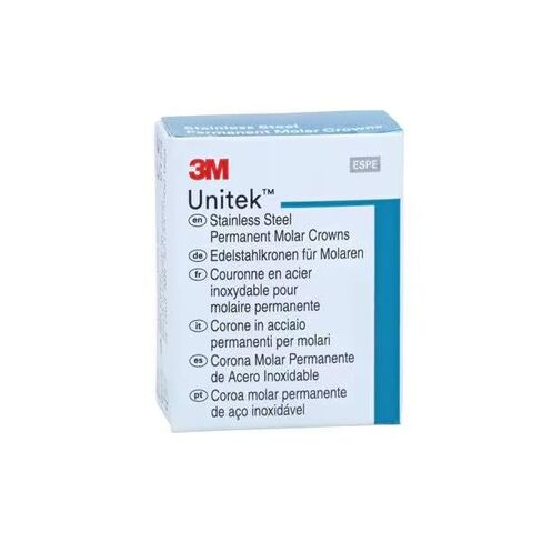 3M ESPE 900325 Unitek تيجان من الفولاذ المقاوم للصدأ 1st Perm Molar #5 علوي يمين 5/Bx in Kuwait