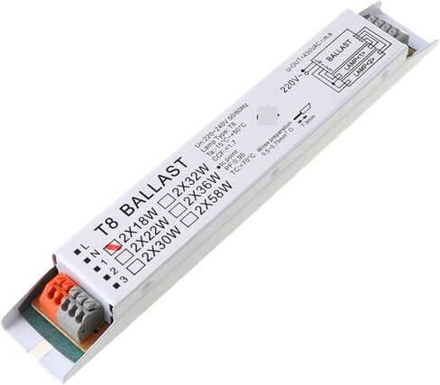 CAARLA الصابورة الإلكترونية 220-240V AC 2x18W / 2x30W / 2x58W / 2x36W / 1x36W الجهد العريض T8 الصابورة الإلكترونية مصباح الفلورسنت كوابح انخفاض الشحن (2x36W) in Kuwait