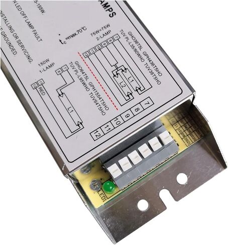 CAARLA الصابورة الإلكترونية PH6-800-150W مصباح كوابح إلكترونية 230 فولت إضاءة الصابورة لمصباحين 2x35W-75W أو 1 مصباح 1x95-150W in Kuwait