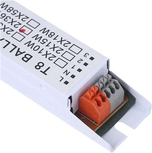 CAARLA Electronic Ballast 220-240V AC 2x36W Wide Voltage T8 Electronic Ballast Fluorescent Lamp Ballasts in Kuwait
