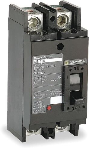 قاطع دائرة، 125 أمبير، 2P، 240VAC، العروة QDL22125 in Kuwait