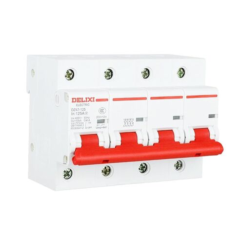 4P high Power Circuit Breaker DZ47-125 80A 100A 125A air Switch DZ158(125A) in Kuwait