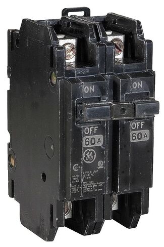جنرال إلكتريك THQC2130WL؛ 2P 30A 120/240V CB، أسود in Kuwait