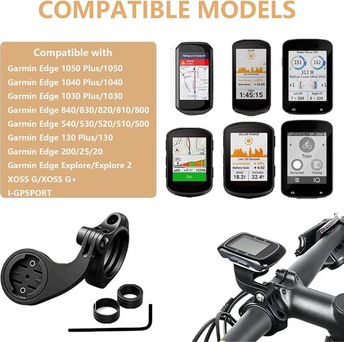 حامل دراجة قابل للتعديل لجهاز Garmin Computer GPS خارج الجبهة MTB لركوب الدراجات متوافق مع Garmin Edge 1050 1040 1030 1000 130 Plus 200 540 530 520 510 500 840 830 820 810 800 Explore XOSS G in Kuwait