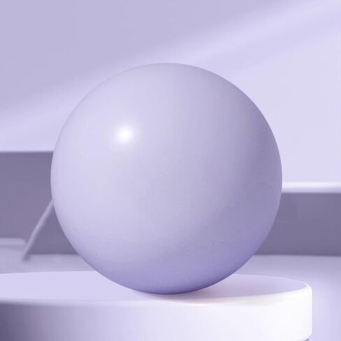 9 Inch Pilates Ball, Non Slip Yoga Ball, for Anti Burst Mini Home Gym Yoga, Pilates, Core Training, Workout, Balance, Stability (Purple) in Kuwait