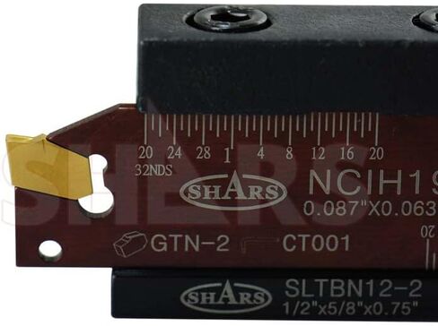 Shars قطع شفرة 1/2 "مجموعة توقف إيجابية 10 قطعة GTN-2 إدراج أداة حامل NCIH19-2 404-0463 P] in Kuwait