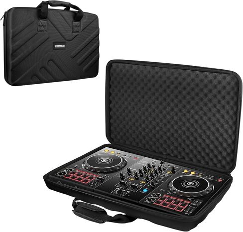 حقيبة DJ - مقاس 20.8 بوصة × 14.5 بوصة × 3.5 بوصة - تناسب وحدة تحكم DJ Pioneer DDJ-FLX4/DDJ-400/DDJ-SB2/DDJ-200/DDJ-SB3/DDJ-RB - حقيبة سفر ذات هيكل صلب - حماية EVA - لمعدات DJ in Kuwait