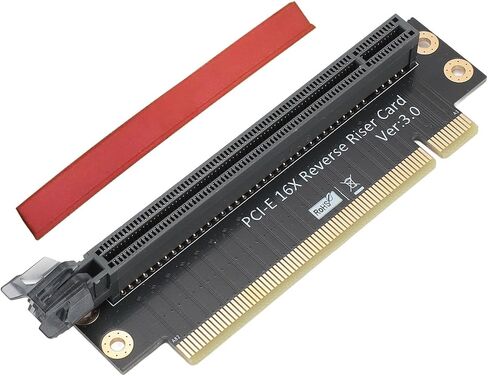 لوحة اختبار بطاقة الرسومات PCIe 16x 3.0، محول بطاقة Riser من ذكر إلى أنثى، لخادم 2U، متوافق مع واجهات 1x/4x/8x/16x، تصميم PCB عالي الموثوقية in Kuwait