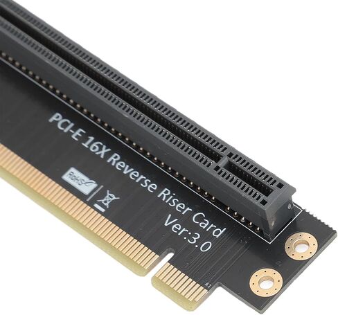 لوحة اختبار بطاقة الرسومات PCIe 16x 3.0، محول بطاقة Riser من ذكر إلى أنثى، لخادم 2U، متوافق مع واجهات 1x/4x/8x/16x، تصميم PCB عالي الموثوقية in Kuwait