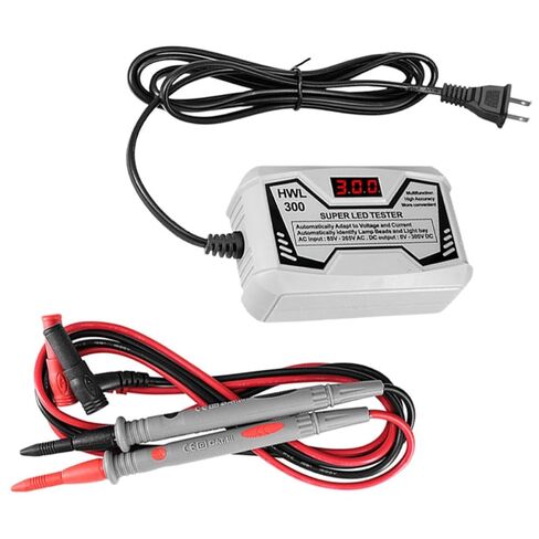 Alipis LED Light Tester الولايات المتحدة التوصيل للإضاءة الخلفية للتلفزيون وخرز مصباح LED مع تصحيح الجهد التلقائي تصميم مضغوط ABS والمواد المطاطية لاختبار التلفزيون in Kuwait