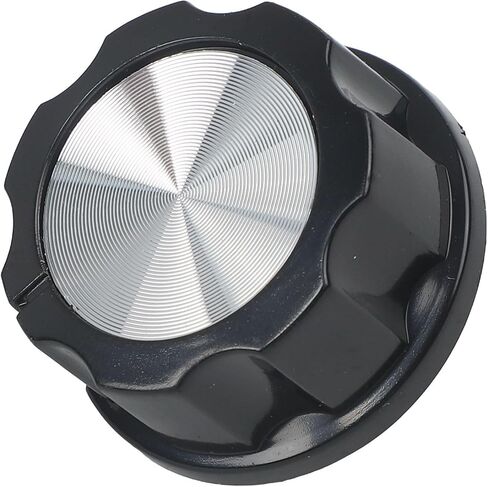 Switch Knob for Air Fryer, Oven, and Pressure Cooker - 2 Pack, Plastic Appliance Timer Control Knob, 35x35mm with 6mm Shaft Hole, Compatible with Select Kitchen Appliances in Kuwait