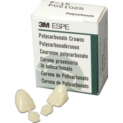 3M ESPE 3M-P18 Polycarbonate Crown, Upper Left Central (Pack of 5) in Kuwait