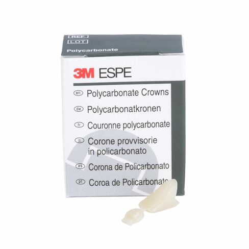 3M ESPE 3M-P67 Polycarbonate Crown, Short Lower Anterior (Pack of 5) in Kuwait