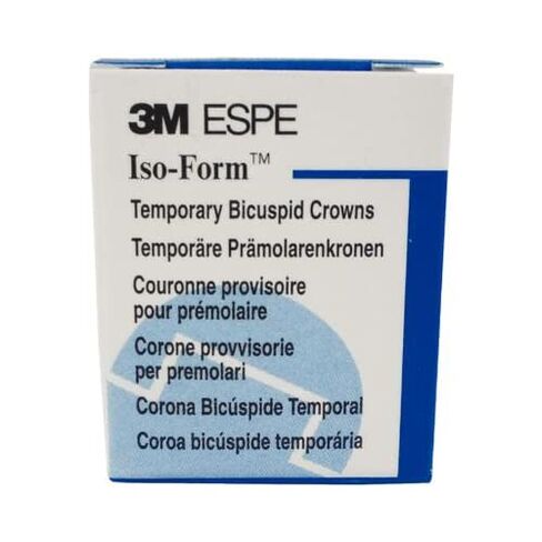 3M ESPE 3M-U58 ISO-Form Second Bicuspid Crown، الجزء العلوي الأيمن (عبوة من 5) in Kuwait