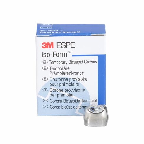 3M ESPE 3M-U58 ISO-Form Second Bicuspid Crown، الجزء العلوي الأيمن (عبوة من 5) in Kuwait