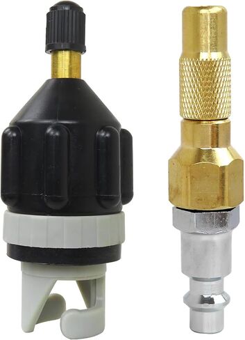 New Upgraded SUP Valve Adapter Set with Compressor Nozzle for Fast Inflation of Paddle Boards in Kuwait
