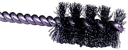 Weiler 21203 1-1/2" Power Tube Brush, .008" Steel Wire Fill, 1" Brush Length, Made in The USA (Pack of 10) in Kuwait