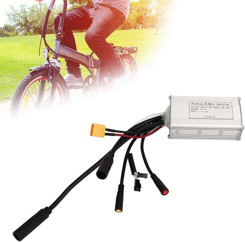 Brushless Motor Controller 24V 36V 48V 17A Sine 3 Mode Controller with Connector for DIY Electric Bike Conversion in Kuwait