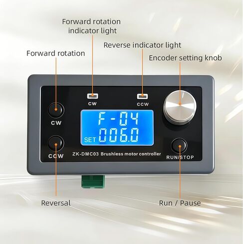 BLDC موتور محرك وحدة 300 واط عالية الطاقة DC10-30V ثلاث مراحل فرش السيارات سرعة تحكم منظم لتقوم بها بنفسك لوحة للقيادة إلى الأمام/عكس/تأخير in Kuwait