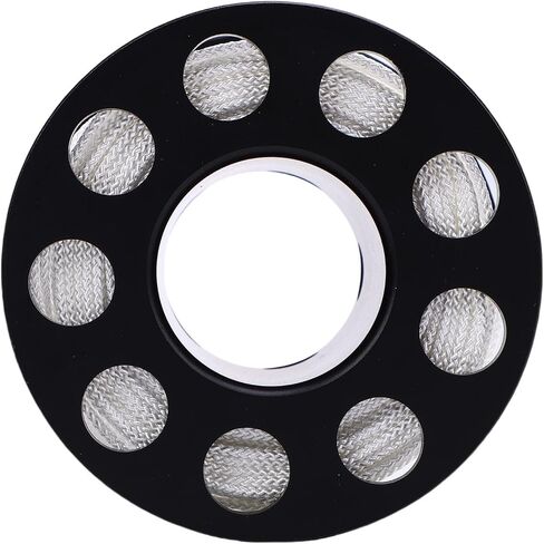 Generic Diving Finger Spool Reel Compact Dive Reel with 131.2ft High Visibility White Line for Cave Wreck Diving Stainless Steel and Aluminum in Kuwait