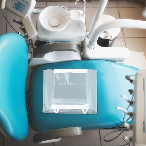 Foot Covers for Dental Chair - Chair Foot Seat Pad Mat with Elastic Band - Transparent and Dustproof for Dental Practice Clinics and Hospitals in Kuwait