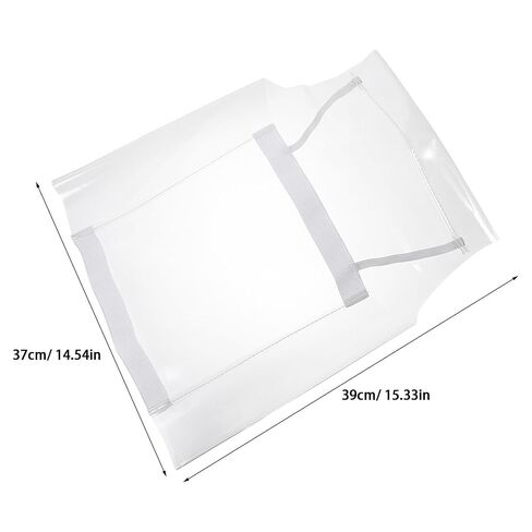 Foot Covers for Dental Chair - Chair Foot Seat Pad Mat with Elastic Band - Transparent and Dustproof for Dental Practice Clinics and Hospitals in Kuwait