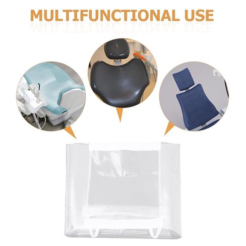 Foot Covers for Dental Chair - Chair Foot Seat Pad Mat with Elastic Band - Transparent and Dustproof for Dental Practice Clinics and Hospitals in Kuwait