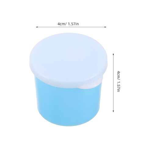 100 قطعة من أكواب الدواء البلاستيكية، 40 مل/1.4 أونصة أكواب جرعة السوائل/الأقراص مع غطاء للرضاعة والمنزل، موزع حبوب قابل لإعادة الاستخدام للحصول على جرعات دقيقة، حامل منظم للأدوية in Kuwait