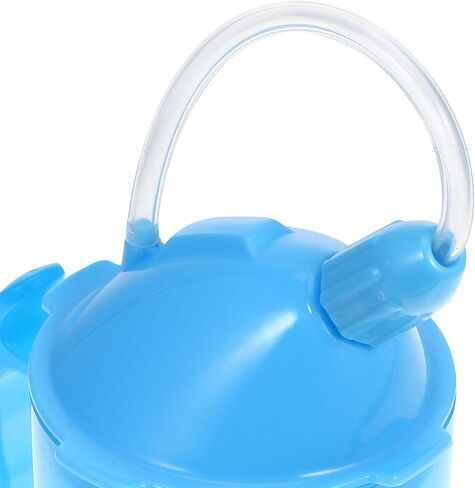 VICASKY Liquid Feeding Cup with Straw, Choking Prevention Convalescent Drinking Mug for Bedridden Patients and Maternity Care, Spill-resistant Medical Aid Cup in Sky Blue for Disabled in Kuwait