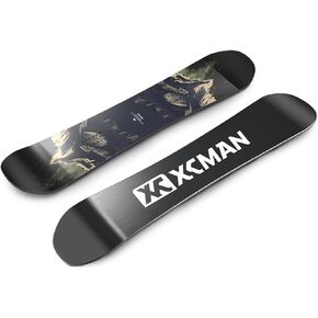 XCMAN Freeride Snowboard Beginner All Mountain، أفضل لوح تزلج هجين لجميع التضاريس، ثنائي الاتجاه، لجميع المستويات ‌Chthonic Mirage in Kuwait