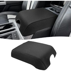 غطاء ذراع CBH Center Center Cover for F150 2015-2020 ، F250 F350 F450 F550 2017-2022 ، Ford Expedition 2018-2024 ، Polyester Protector ، Black (Console Console Seat فقط) in Kuwait