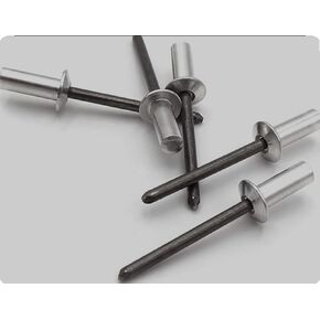 Generic الألومنيوم / الصلب نهاية مغلقة برشام أعمى 1/4 "" -9/16 "" (.0.62-.250 نطاق القبضة) (50)، 84627296 in Kuwait