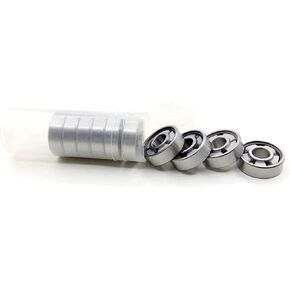 Bearings 608 Black Ceramic 5 Ball for Roller Skates Speed Skating Longboard Scooter Skateboard Inline(10pcs 608rs 5 Balls) in Saudi Arabia