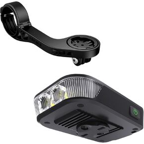 حزمة RAVEMEN FR500 مع AOM05، ضوء أمامي للدراجة متوافق مع أجهزة كمبيوتر Garmin/Wahoo/Bryton لركوب الدراجات in Kuwait