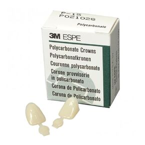 3M ESPE 3M-P13 Polycarbonate Crown, Upper Right Central (Pack of 5) in Saudi Arabia
