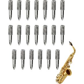 Saxophone Repair Screw Kit - 20-Piece Wind Musical Instrument Parts Accessories, 3mm x 10mm (0.12" x 0.39") Flat Head Screws for Saxophone Maintenance & Woodwind Repairs in Saudi Arabia