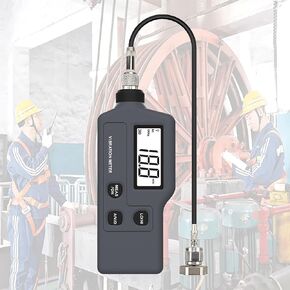 Digital Vibration Meter, Digital Vibration Measurement Tool, 3-Mode Selection: Acceleration/Velocity/Displacement, for Mechanical Inspection and Industrial Maintenance Testing in Saudi Arabia