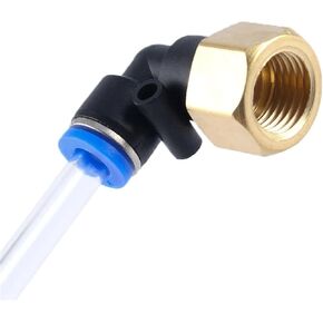 10Pcs PLF6-01 6-02 Right Angle Internal Thread Elbow Quick Hose Nylon Tube Air Pneumatic Fitting(10PCS PLF10-03) in Saudi Arabia