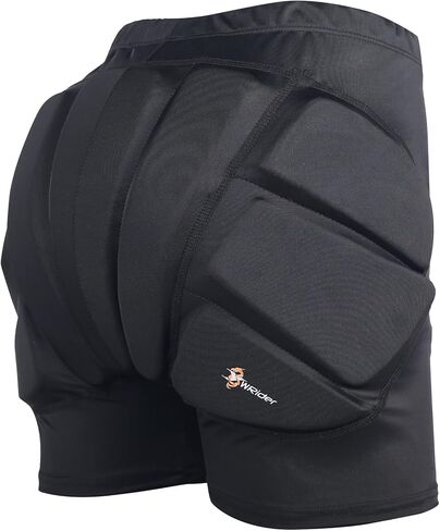 Kids Butt Padded Shorts for Skating Skateboarding, 3D Protection Crash Pad Impact Gear Pants for Butt Hips Tailbone in Kuwait